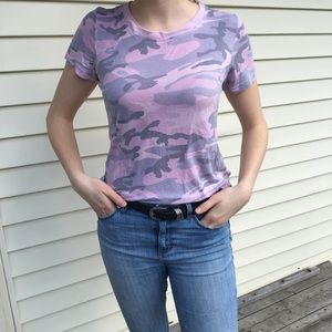Urban Outfitters Truly Madly Deeply Camo Tee